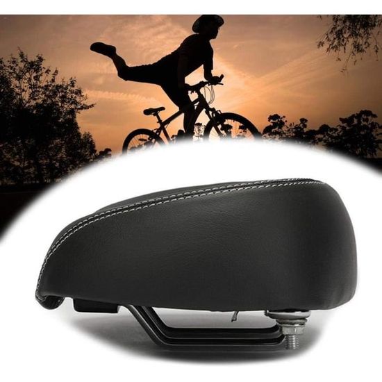 Selle De Vélo Sans Nez - Confortable Et Absorbante - Pour VTT, Vélo Route Ou Vélo Pliant - 2