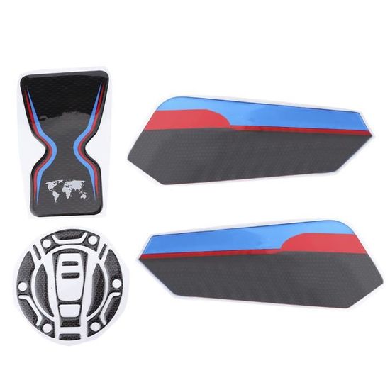 Autocollant De Protection Pour Réservoir Moto BMW R1250 GS / Adventure Triple 2023 - Résine - Triple Noir