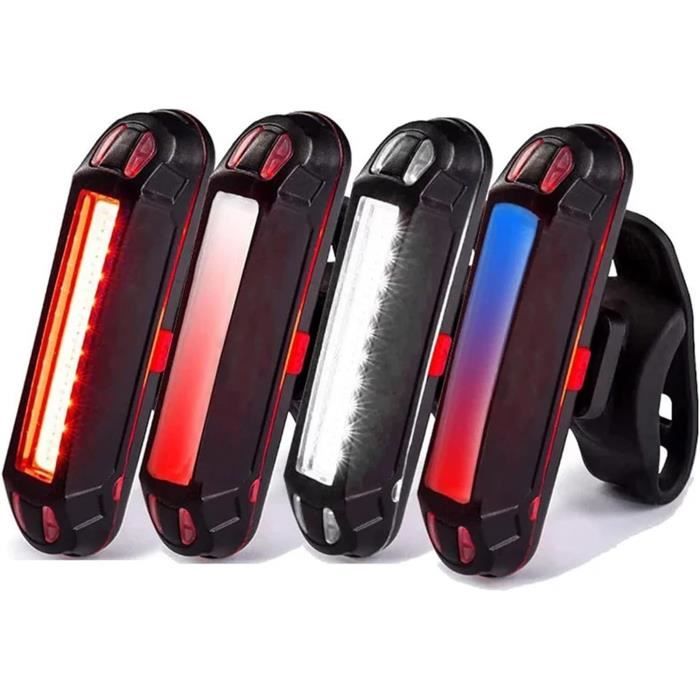 LEZYNE Ktv – éclairage Arrière LED Rechargeable USB Pour Vélo/VTT, 10 Lumens, Grand Angle, Montage Facile