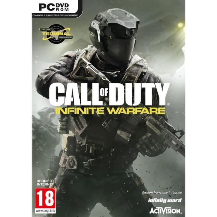 Jeux PC Et Mac Activision Call Of Duty : Infinite Warfare PC Neuf Sous Blister