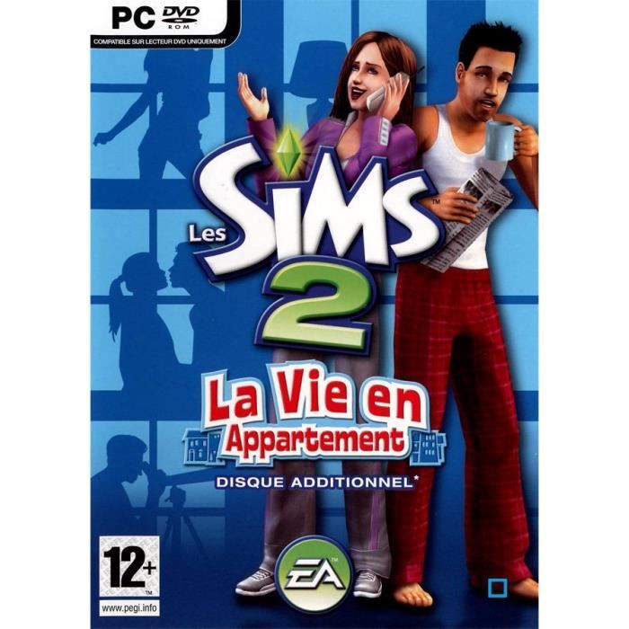 Electronic Arts Les Sims 2 La Vie En Appartment / Jeu PC Dvd-Rom -