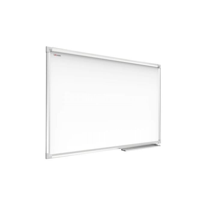 Tableau Blanc Magnétique Effaçable à Sec avec Cadre en Aluminium 150x100cm