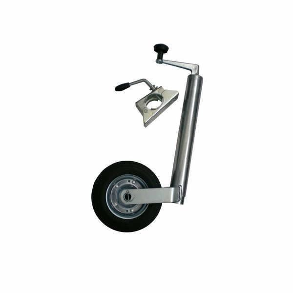 Roue jockey pour remorque 48 mm telescopique
