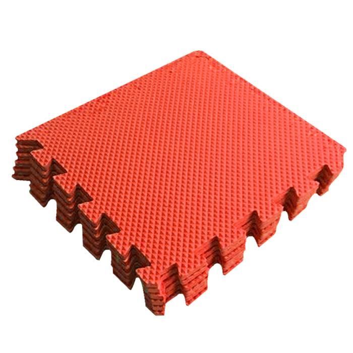 Maison de couleur foncée d'EVA de modernisation de tapis de plancher en bois d'imitation d'intérieur