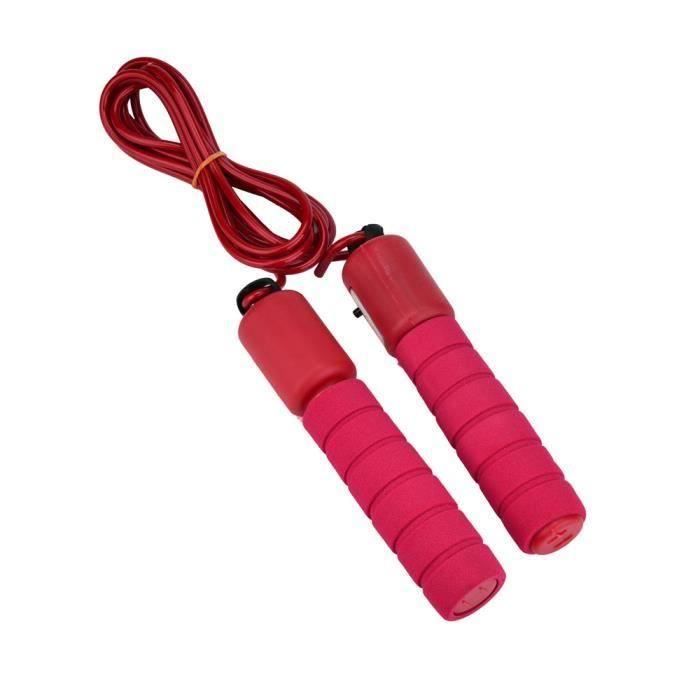 Corde à sauter d'enfants d'enfants sautant sautant la longueur réglable de corde réglable B016B22