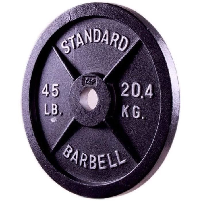 POIDS Plaques de poids de haute qualité Fer olympique 2 pouces fonte Grip Poids Plate, Barbell Haltérophilie Fai561