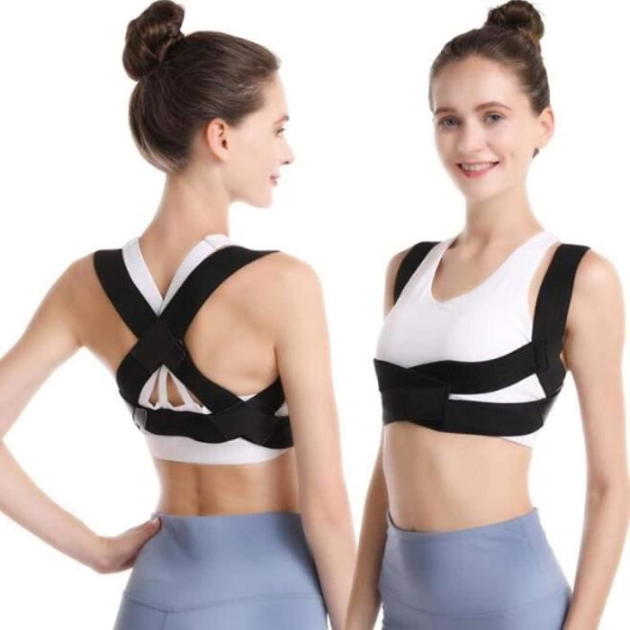 CEINTURE DE SOUTIEN yuery Correcteur de posture du dos et de la taille, réglable, pour adulte, ceinture de correction pou496