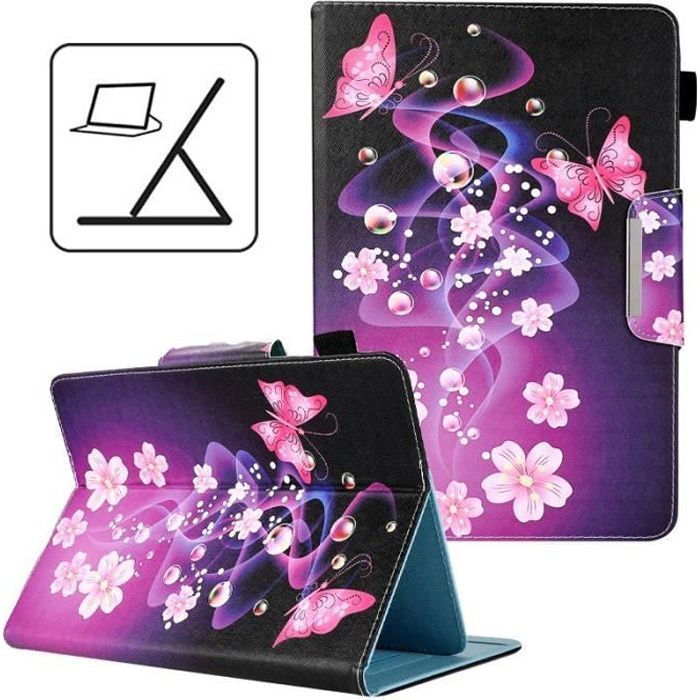 Coque Universel 10.1''-Housse Tablette Protector BEISTA T101/T106,Etui BEISTA K108,Etui Housse Support Multi-Angel Filio Stand