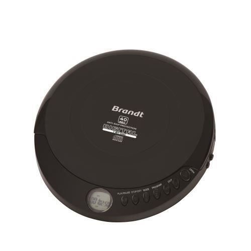 BRANDT Baladeur CD/MP3 2812 Noir - PCD-220A / 4346092