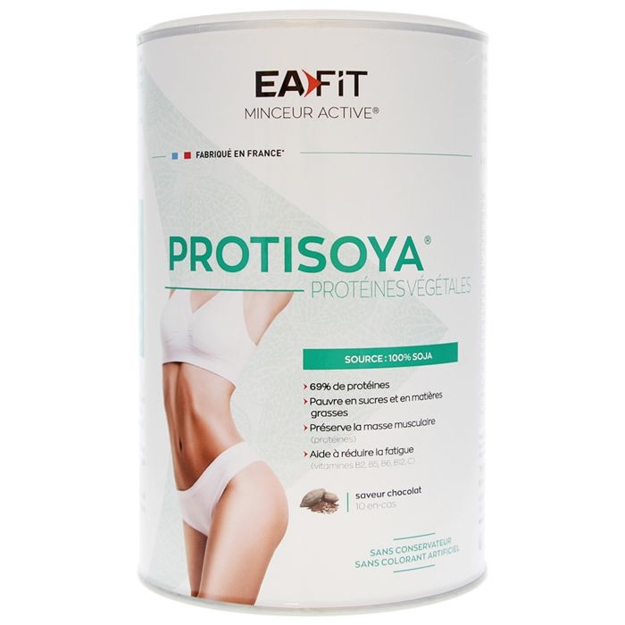Eafit Protisoya Protéines Végétales saveur Chocolat 320g