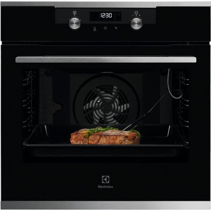 electrolux - four intégrable 72l 60cm a+ pyrolyse inox - koedp41x