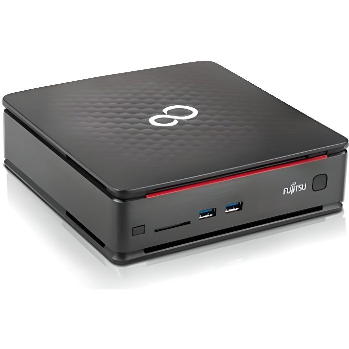 Mini UC Fujitsu Esprimo Q520 - Intel Pentium 2,8 GHz - SSD 120 Go - RAM 8 Go - Windows 10