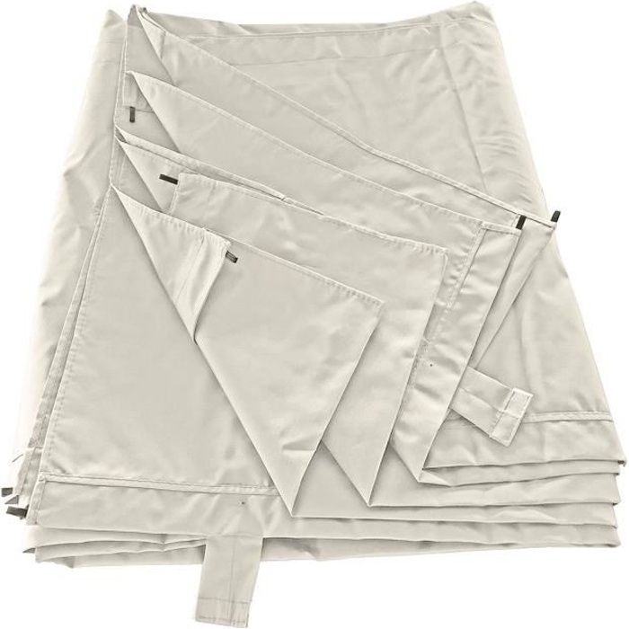 Toile pour pergola murale 3 × 4m FRÉJUS beige 3x4m Beige