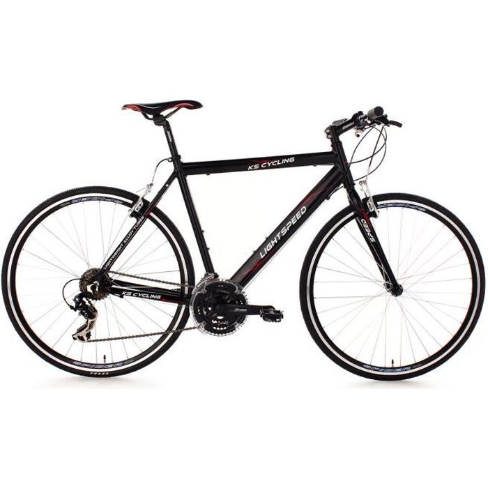 Vélo route alu 28'' Lightspeed noir TC 56 cm