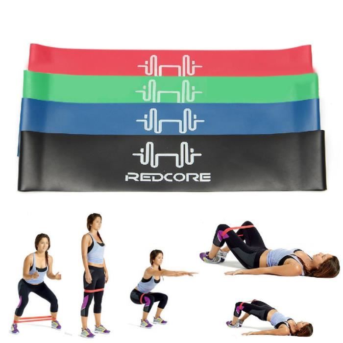 Set de Mini Bandes de Résistance 4pcs