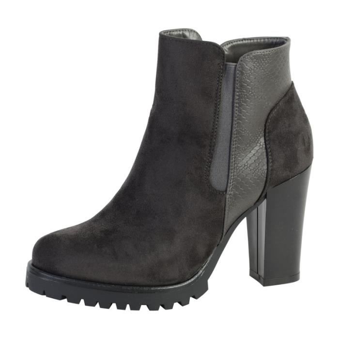 Bottine The Divine Factory TDF2750 Gris