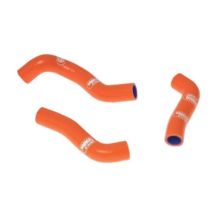 KTM SXF 250-11/12-KIT DURITES DE RADIATEUR SAMCO-ORANGE-44072533
