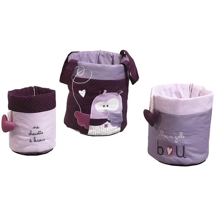Corbeille de toilette gigogne Mam Zelle bouh SA…
