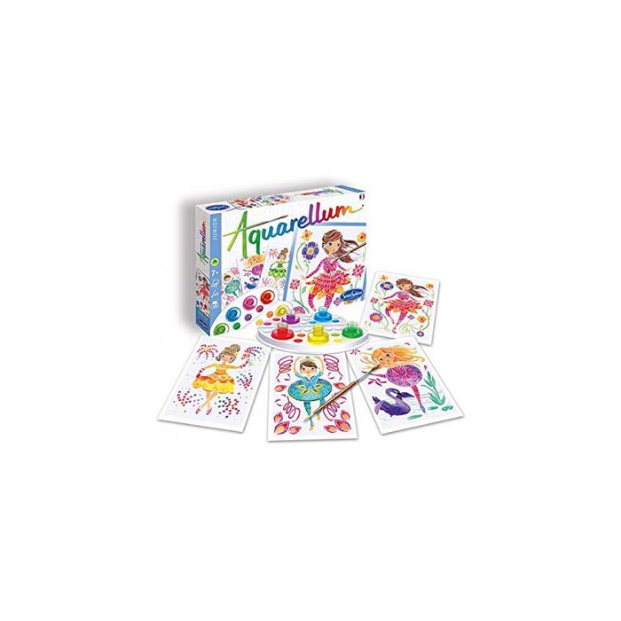 SENTOSPHERE Jeu Aquarellum Junior Ballerines - Pour Enfant