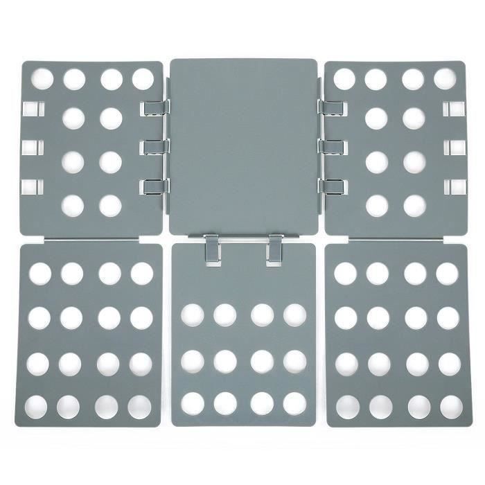 Planche À Plier Plaque de pliage du linge plieur de vêtements 67x57cm