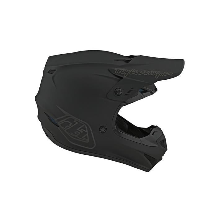 Casque moto cross polyacrylite enfant Troy Lee Designs GP - noir - M
