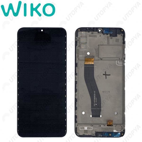 Originale Ecran Lcd Noir Pour Wiko View 4 Avec Châssis