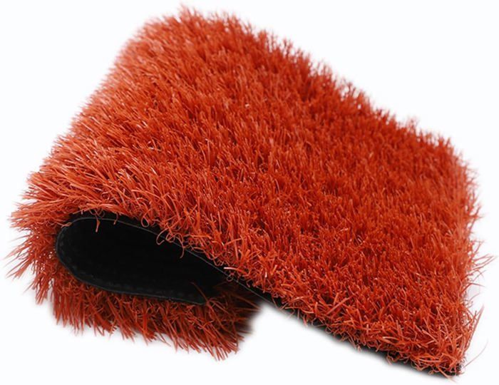 Gazon Artificiel Découpable Haute Densité - Épaisseur 2.4 Cm Avec Trous De Drainage - 60 X 100 Cm (Blanc Mat)