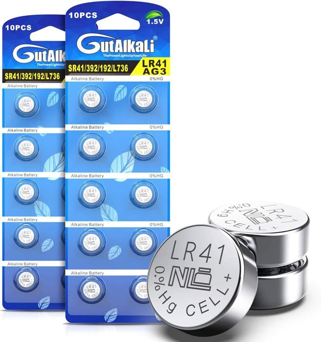 Lot De 40 Piles Bouton CR2025 Au Lithium Haute Performance 3 V CR 2025 Pour A