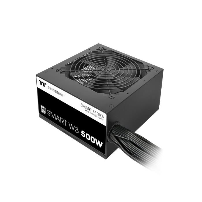 Alimentation PC ATX - Thermaltake - Smart W3 - 500 Watt - 80 Plus - Refroidissement efficace