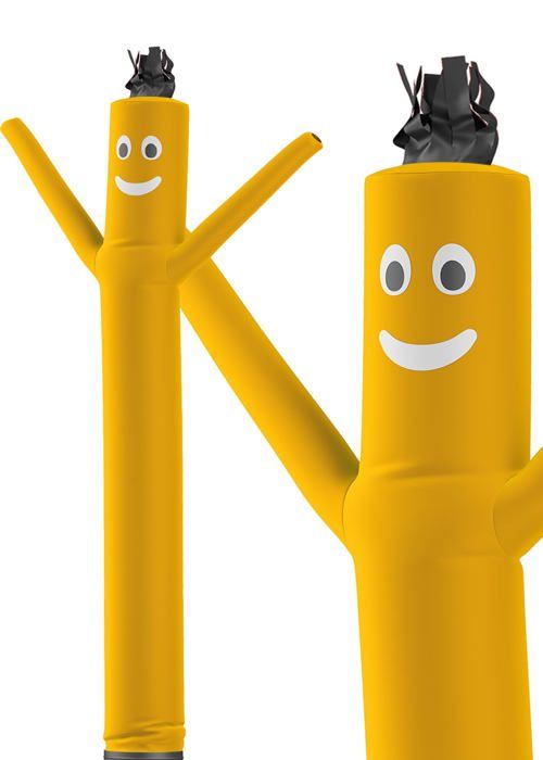 FSFLAG Tube Gonflable 4,6 M – Danseuse D'air Wacky Wave – Publicité Et événements – Imperméable – Souffleur Non Inclus Danseur Gonflable Publicitaire