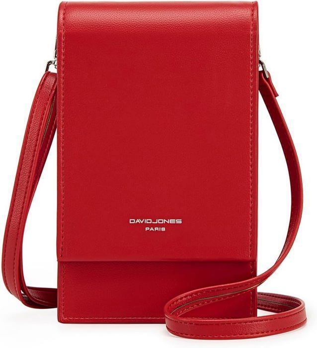 David Jones Sac Bandoulière Téléphone Portable Femme Mini