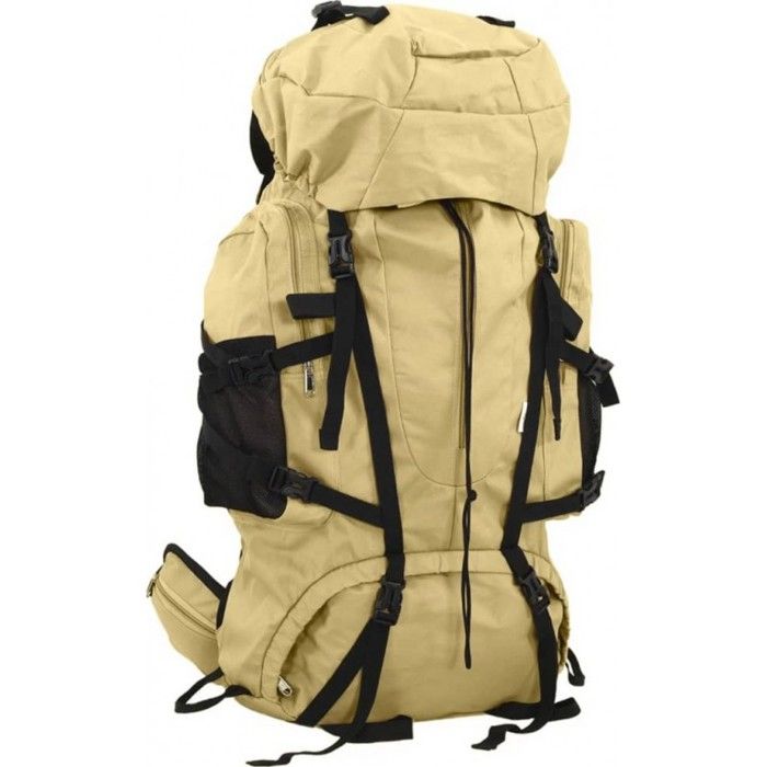 Sac À Dos - NC - 100L - Kaki - Tissu Oxford - Randonnée