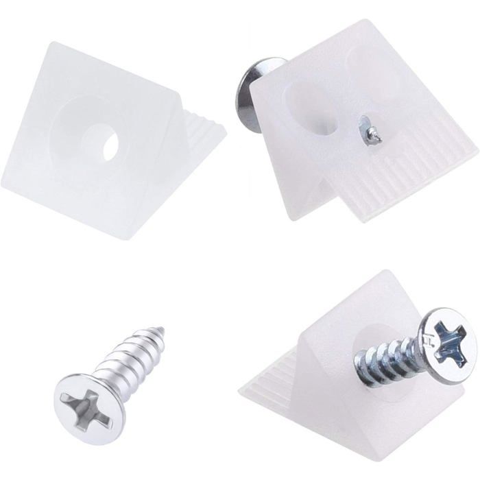 Lot De 30 Clips De Bâche Robustes - Clips En Plastique Pour Tentes Et Auvents Noir 98972473