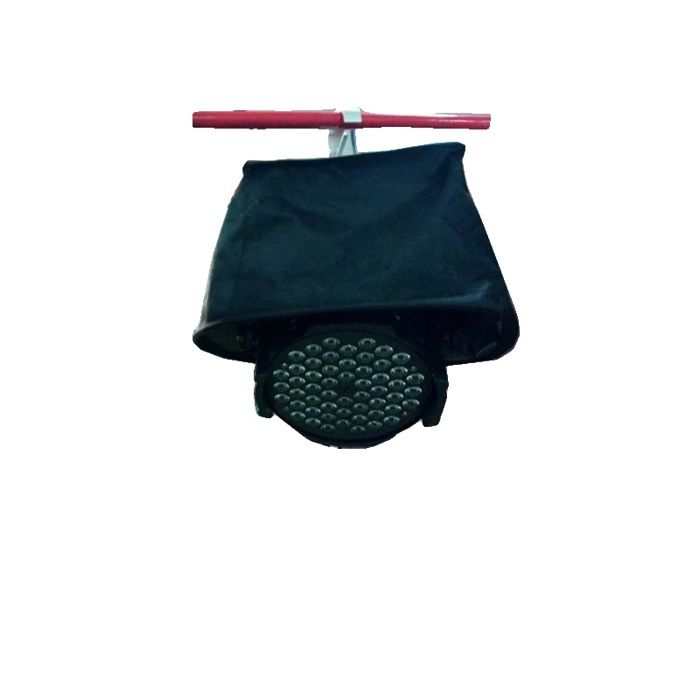 Housse De Protection Projecteur Plafond - Étanche à La Poussière Nylon Gris Fleuri 21x33,5x33,5 Cm