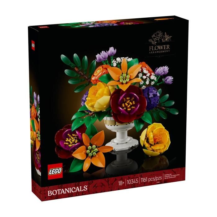 Set de construction - LEGO - 10345 - Composition florale - Plastique - Pour adultes
