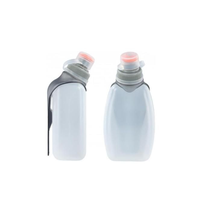 Lot De 2 Gourdes Running 250ml – BPA Free, Clip Intégré, Valve Souple, Pour Sport, Marathon, Vélo