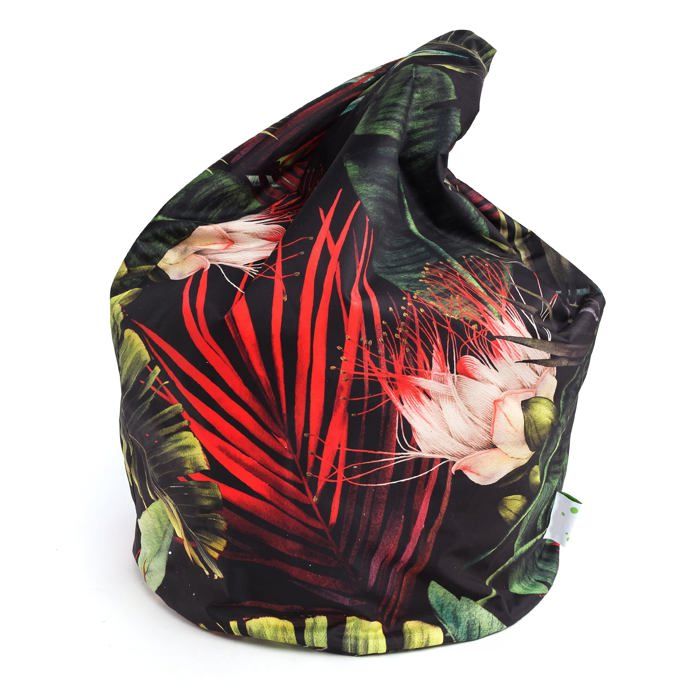 Pouf Fauteuil Sacco XL Déhoussable Imperméable Intérieur/Extérieur 85x85x135cm Fantaisie-dg54 – Ecopuf