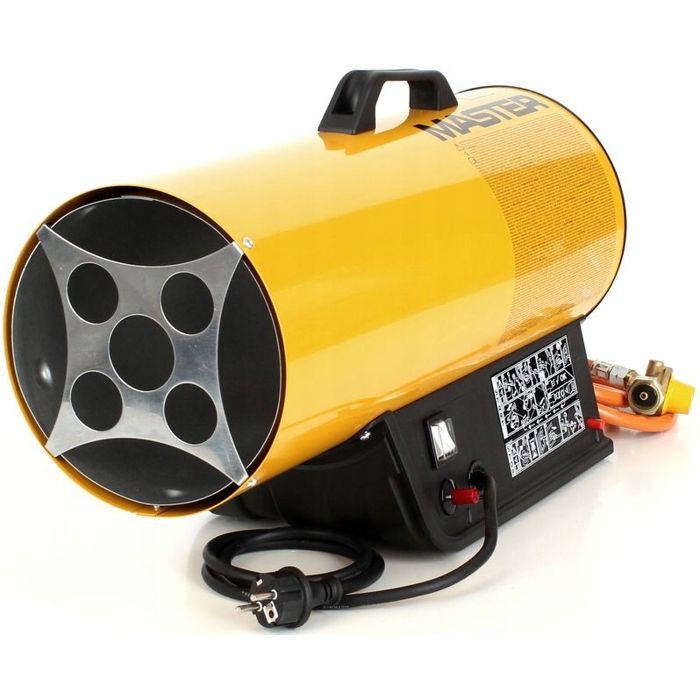 Chauffage gaz sans évacuation - Master - 27 kW - 700 m3/h - 187 kg/h - Propane-Butane - Thermostat de surchauffe