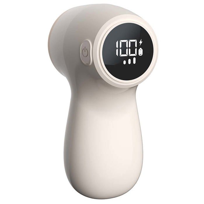 Rasoir Anti Bouloche 3 vitesses anti-peluches rechargeable avec écran LED vêtements pour enlever les bouloches des pulls couvertures