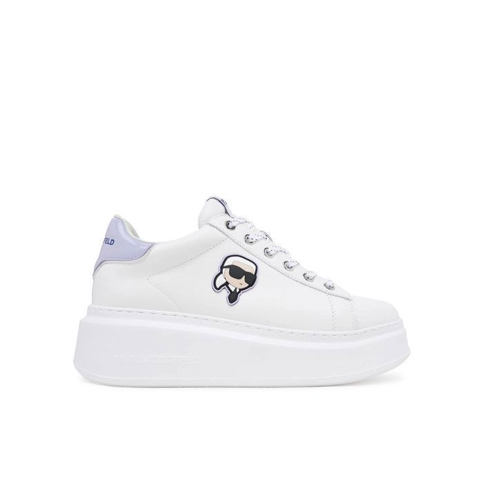 Baskets Femme Karl Lagerfeld ANAKAPRI Blanc Cuir