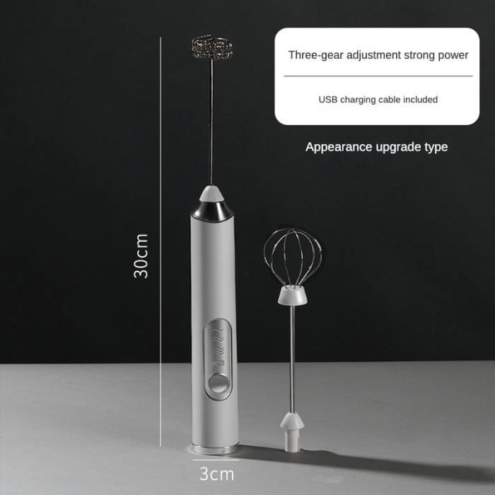 Mini Fouet Mélangeur Électrique, Milk Frother, Mélangeur, Mini