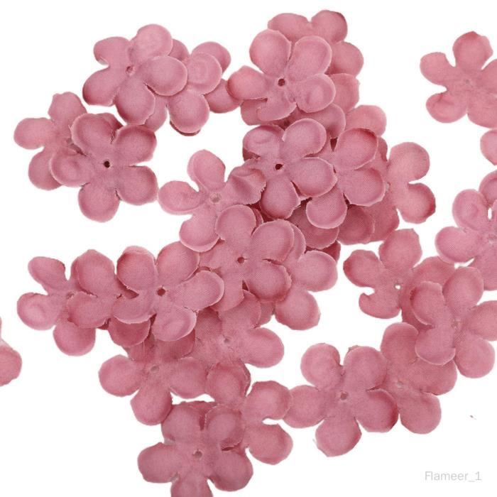 40 Fleurs Artificielles Miniatures 2-4cm - Décoration DIY Mariage, Bureau Et Déco Maison