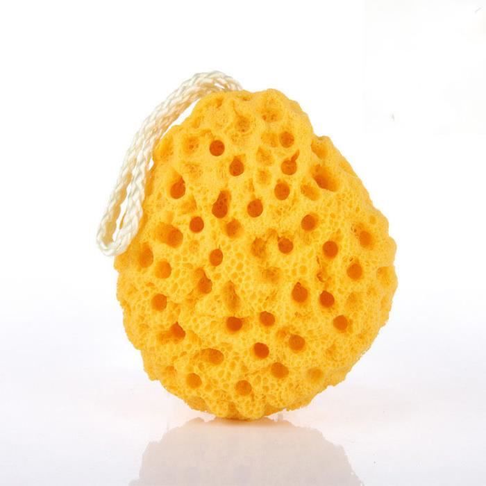 Bebe Eponge Enfants Hydrophile Bebe Doux Et Aucune Eponge De Bain De Douche D Irritation Jaune Cdiscount Puericulture Eveil Bebe