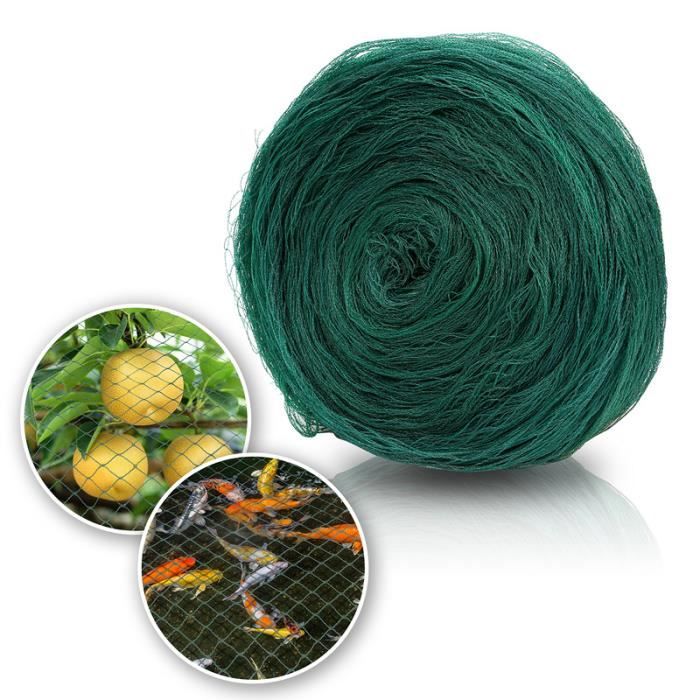 Filet de bassin 4 m x 6 m filet de protection contre les feuilles, filet de protection contre les hérons, filet de silo, filet à feuilles, filet de protection contre les oiseaux | 1000860534