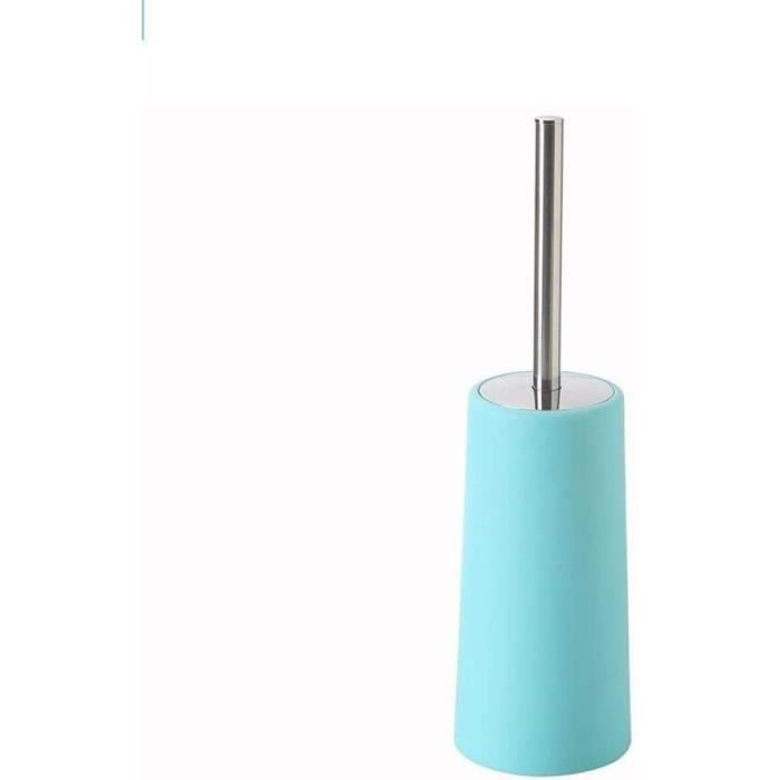 Brosse WC Avec Support En Acier Inoxydable - Design Fermé, Anti-éclaboussures - Nettoyage Profond, Hygiénique