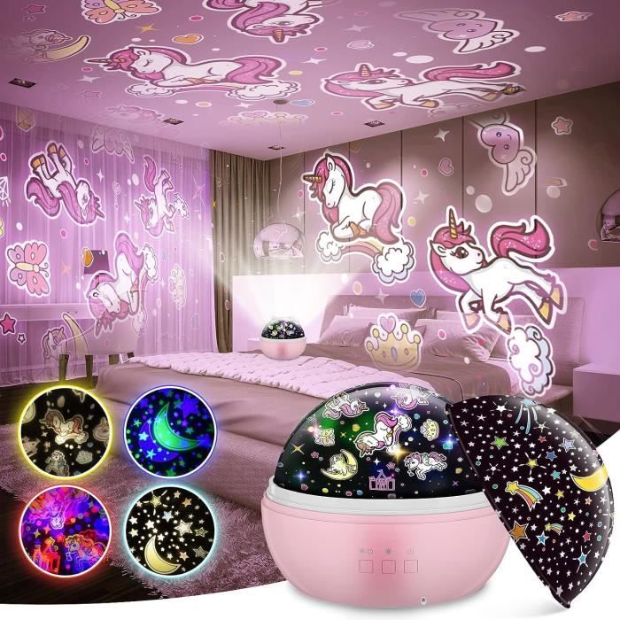 Cadeau Fille 2 3 4 5 6 7 8 9 10 Ans, Veilleuse Bébé Licorne Fille Jouet  Fille 2 3 4 5 6 7 8 9 10 Ans Projecteur Ciel Etoile C[H408] - Cdiscount  Puériculture & Eveil bébé