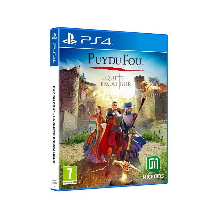 PlayStation 4 - Jeu Puy Du Fou La Quête Dexcalibur / PS4 PlayStation 4