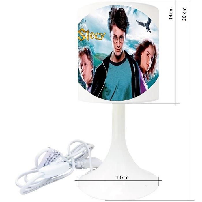 Lampe de chevet personnalisable HARRY POTTER CAC 14