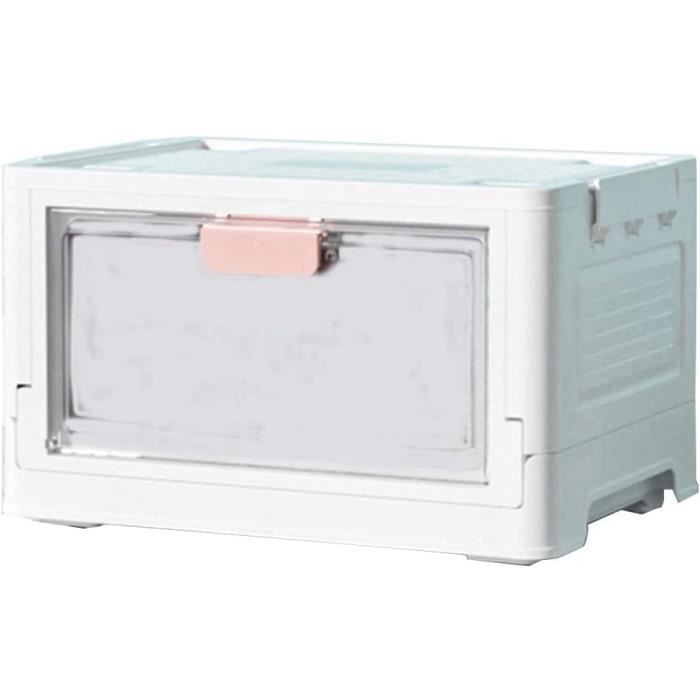 Bacs Rangement Pliables 6 Niveaux Avec Roulettes - Organiseur Transparent Empilable Pour Maison/bureau - 10