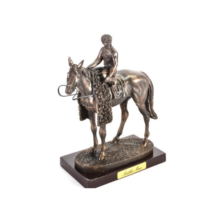 Véhicule miniature Cheval miniature de collection en résine, environ